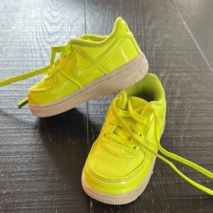 Nike Kids Neon Green Sneakers